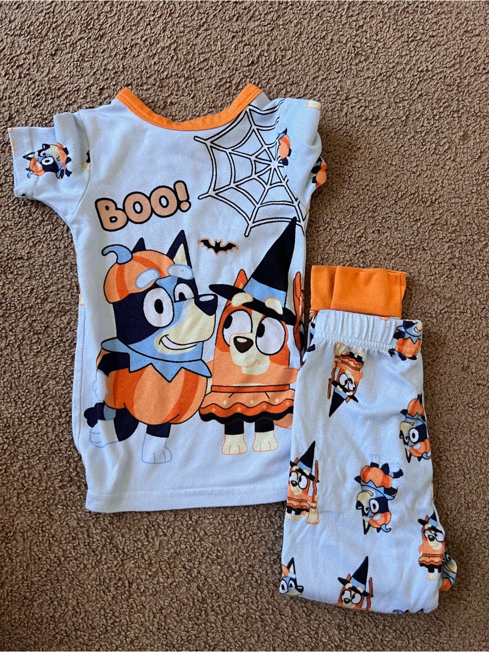 Bluey Halloween Pajama Set - Top & Pants